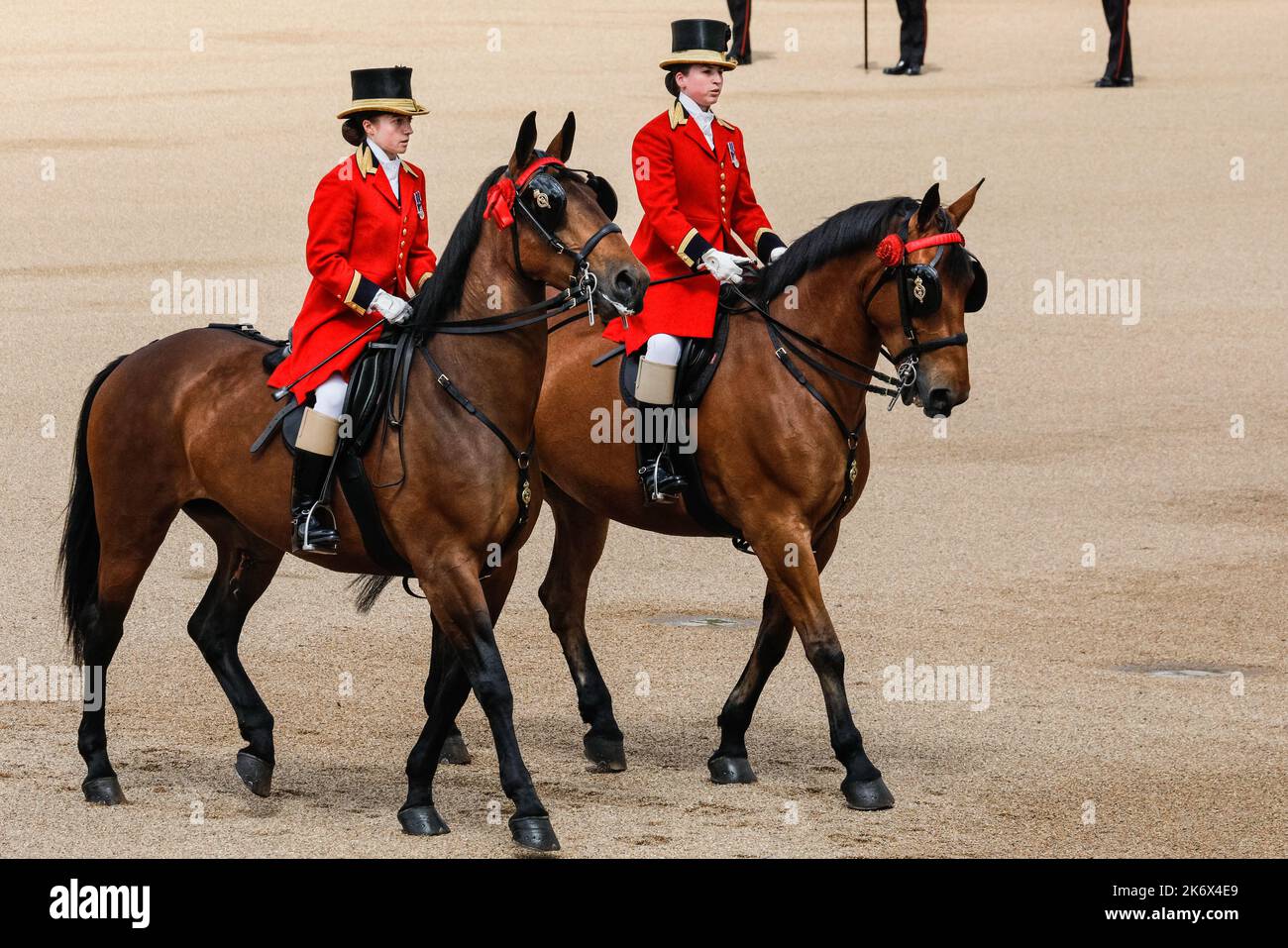 The Colonel's Review, Trooping the Color, London, England, Großbritannien Stockfoto