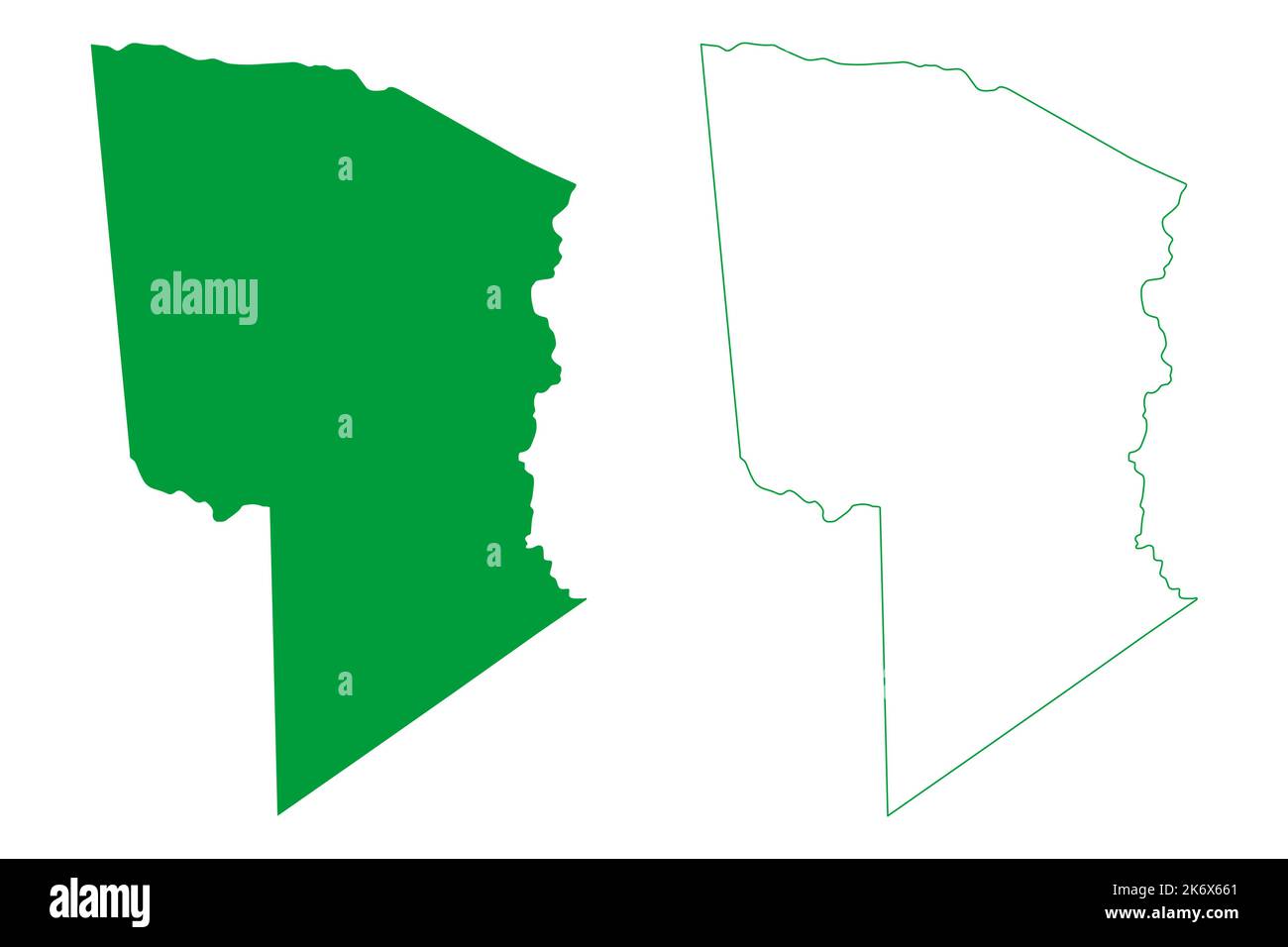 Sao Luis do Curu Gemeinde (Bundesstaat Ceará, Gemeinden von Brasilien, Föderative Republik Brasilien) Karte Vektor Illustration, scribble Skizze Sao Luís Stock Vektor