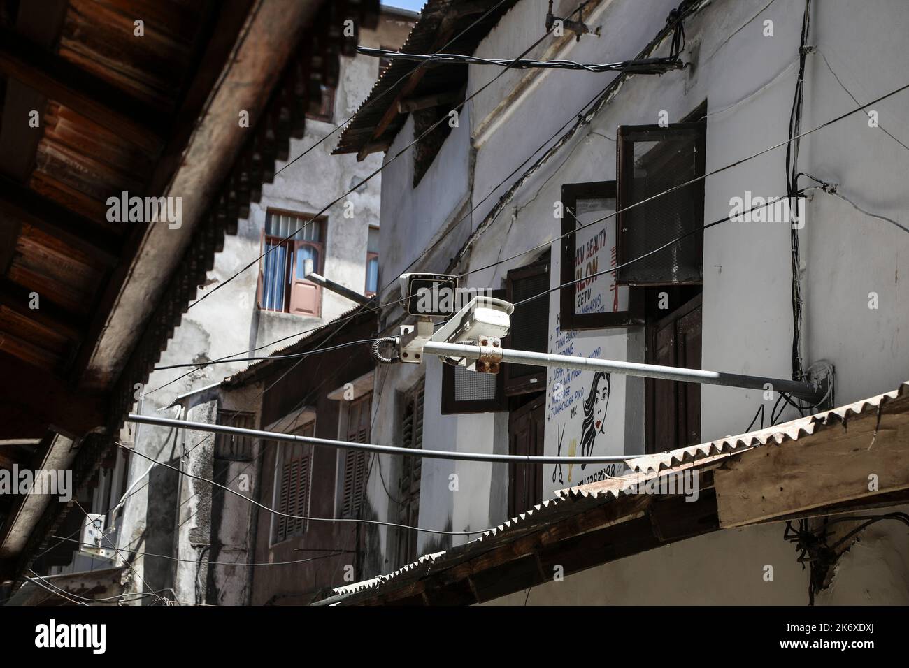 STEINSTADT SANSIBAR TANSANIA Stockfoto