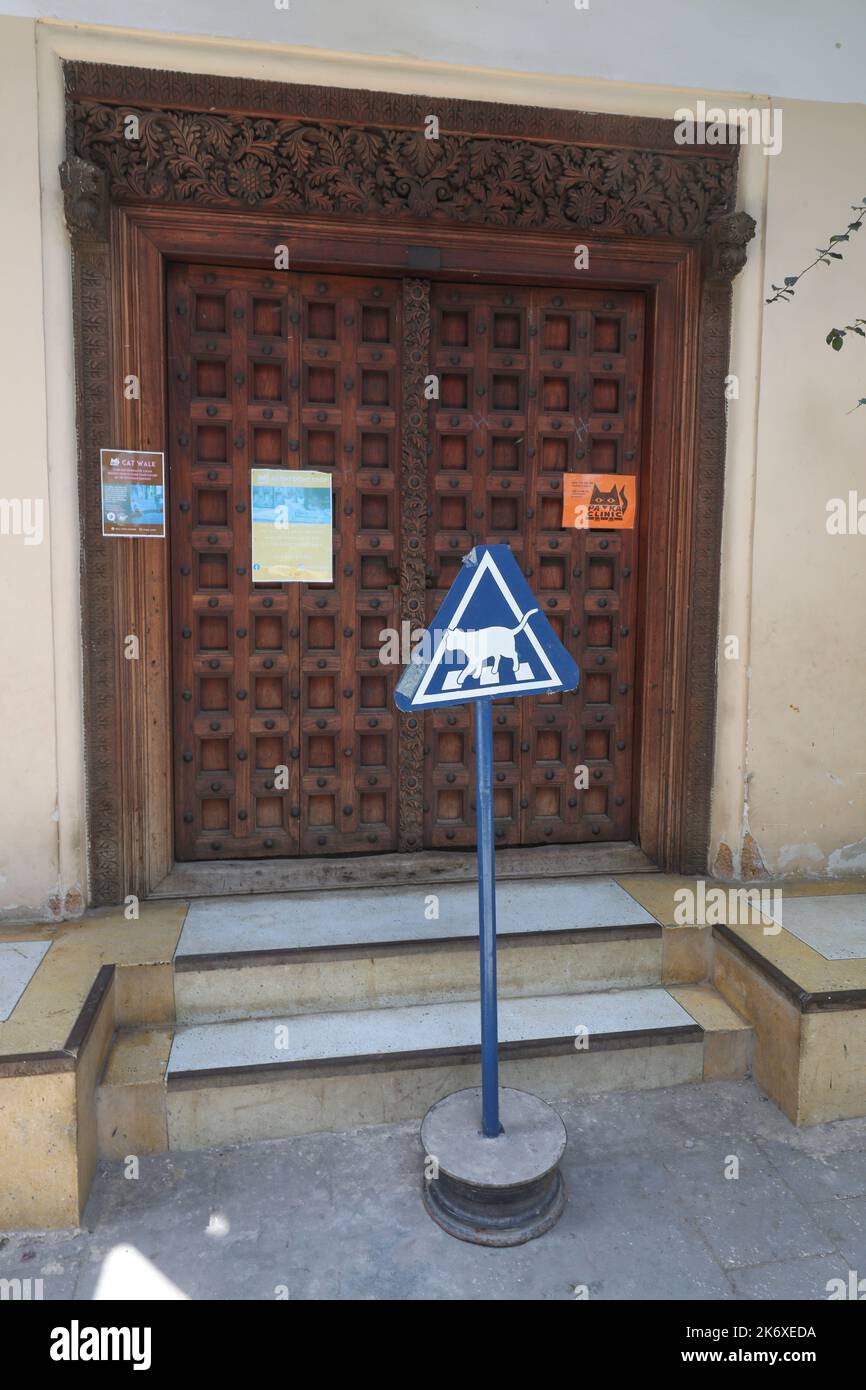 STEINSTADT SANSIBAR TANSANIA Stockfoto