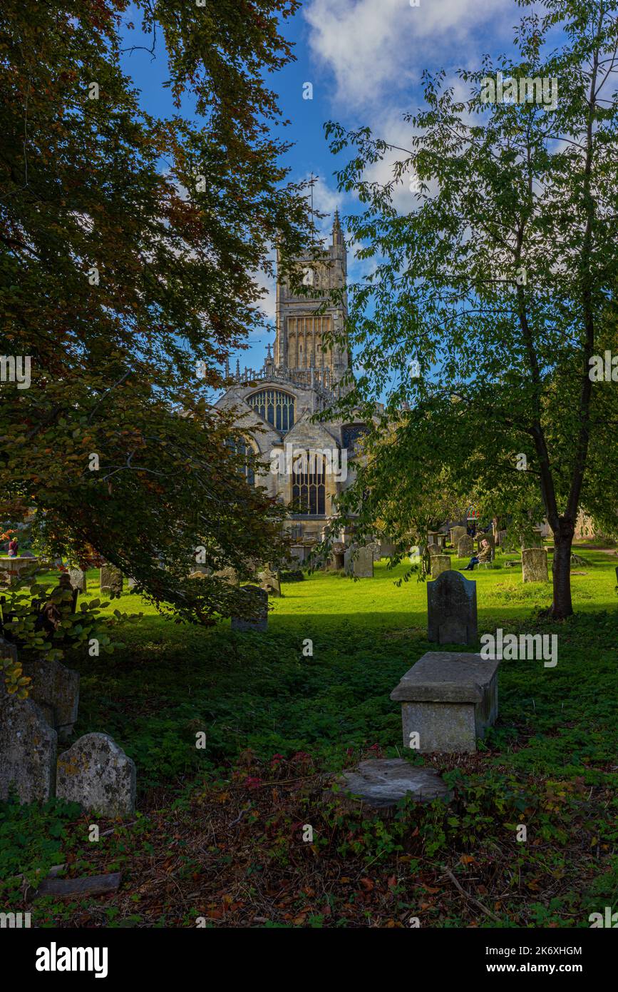 Bilder Von Der Pfarrkirche In Cirencester, Genannt St. John Baptist, Die Die Zweite Hauptstadt Des Römischen Britanniens War, Genannt Corinium. Stockfoto