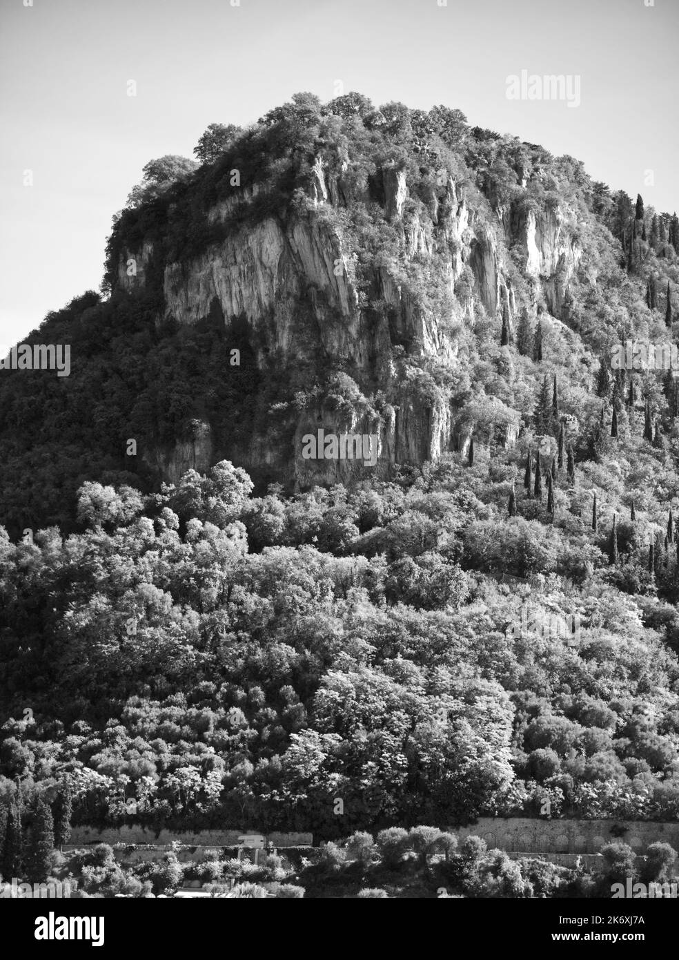 Bilder vom Gardasee im Spätsommer am Gardasee, Bardolino und Lazise in den italienischen Seen - Venetien und Lombardei Stockfoto