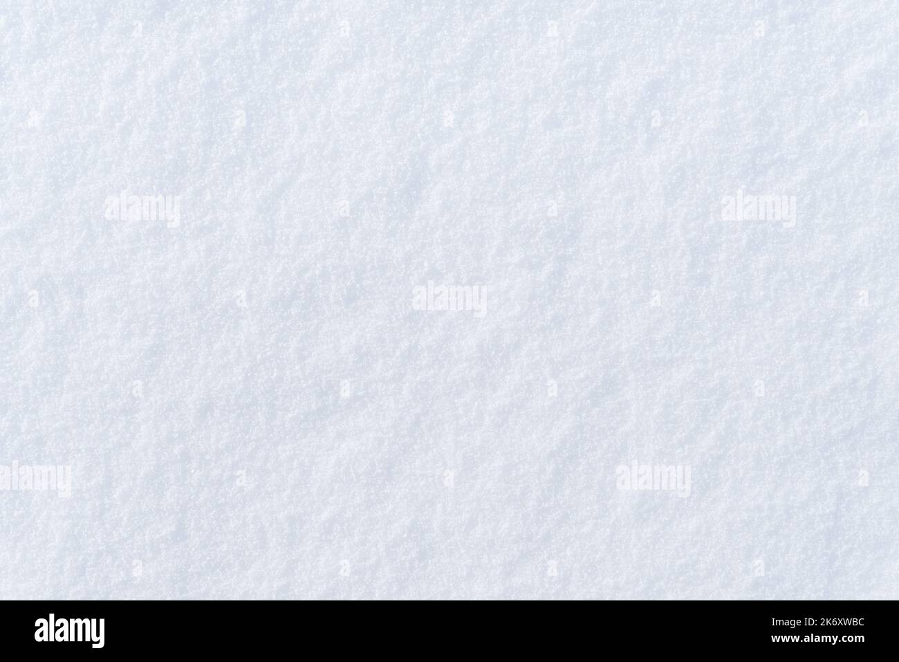 Weißer Schneehintergrund mit Kopierfläche Stockfoto