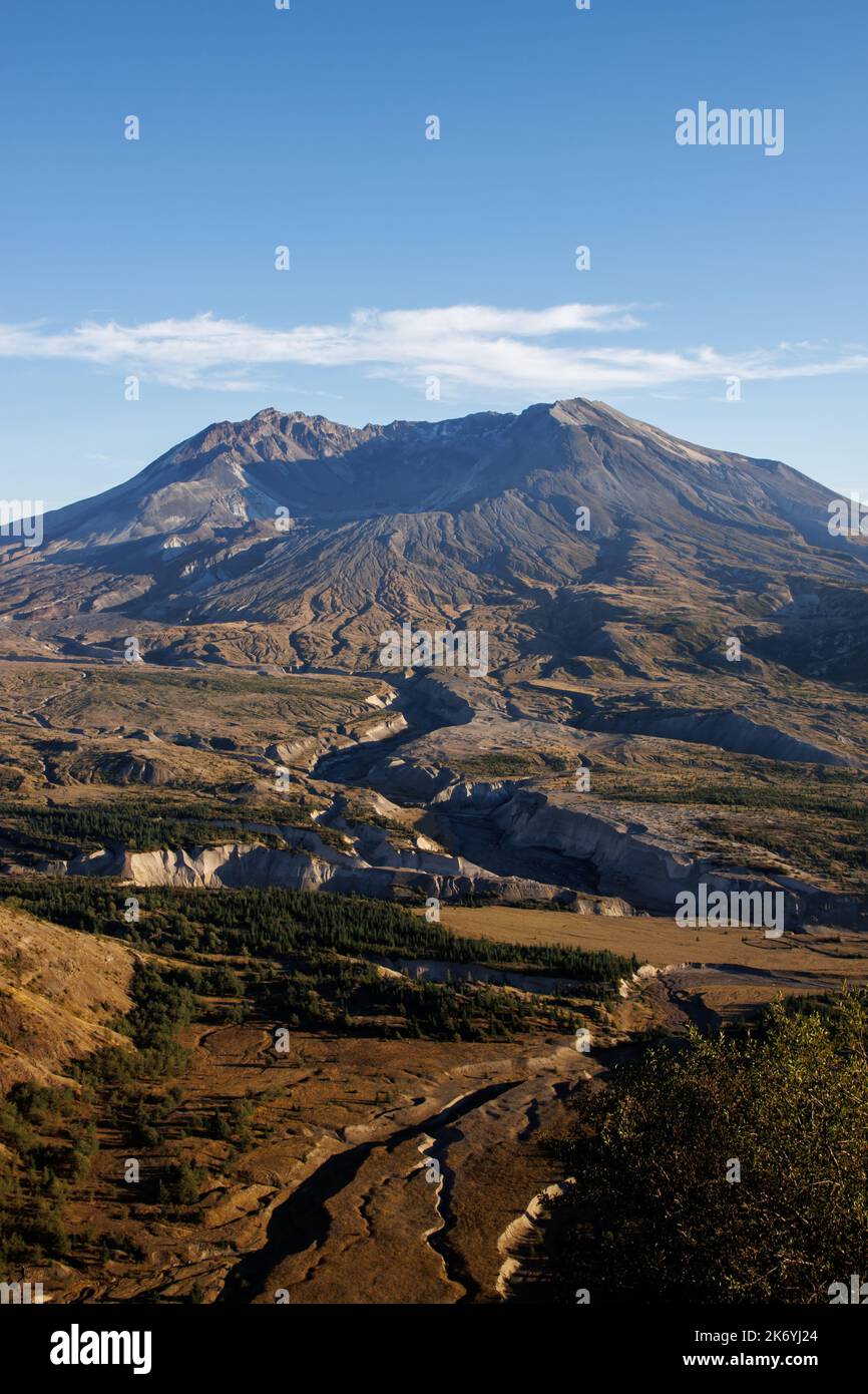 Mountain Saint Helens Vulkan in Washington, 1980 ausgebrochen, es ist