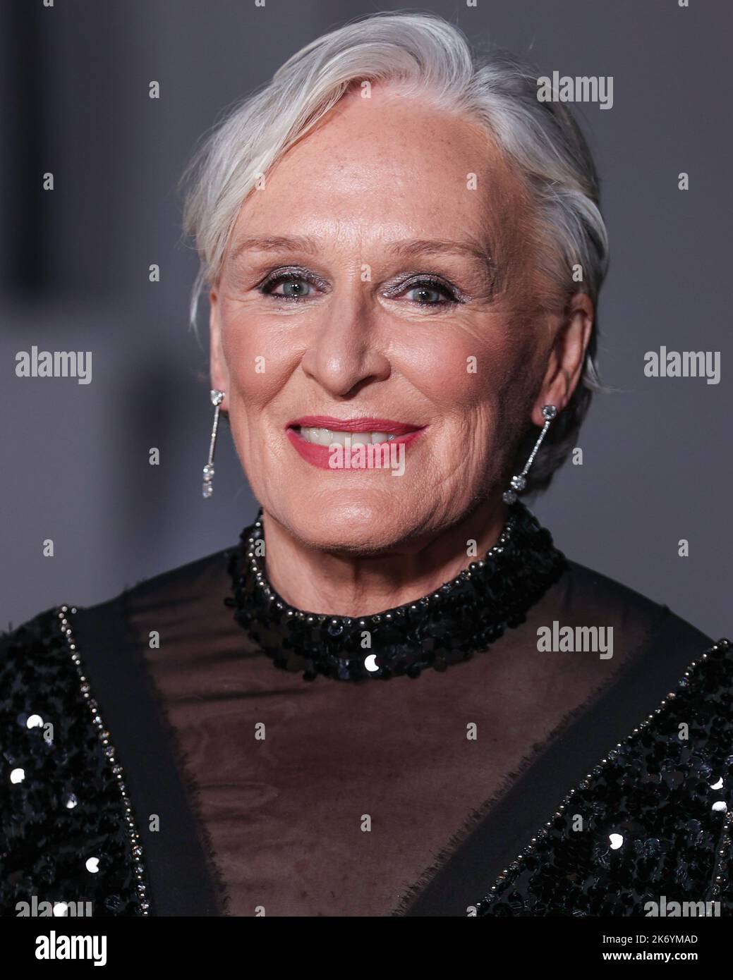LOS ANGELES, KALIFORNIEN, USA - 15. OKTOBER: Glenn Close kommt zur jährlichen Academy Museum of Motion Picturs Gala 2., die von Rolex präsentiert wird und am 15. Oktober 2022 im Academy Museum of Motion Pictures in Los Angeles, Kalifornien, USA, stattfindet. (Foto von Xavier Collin/Image Press Agency) Stockfoto