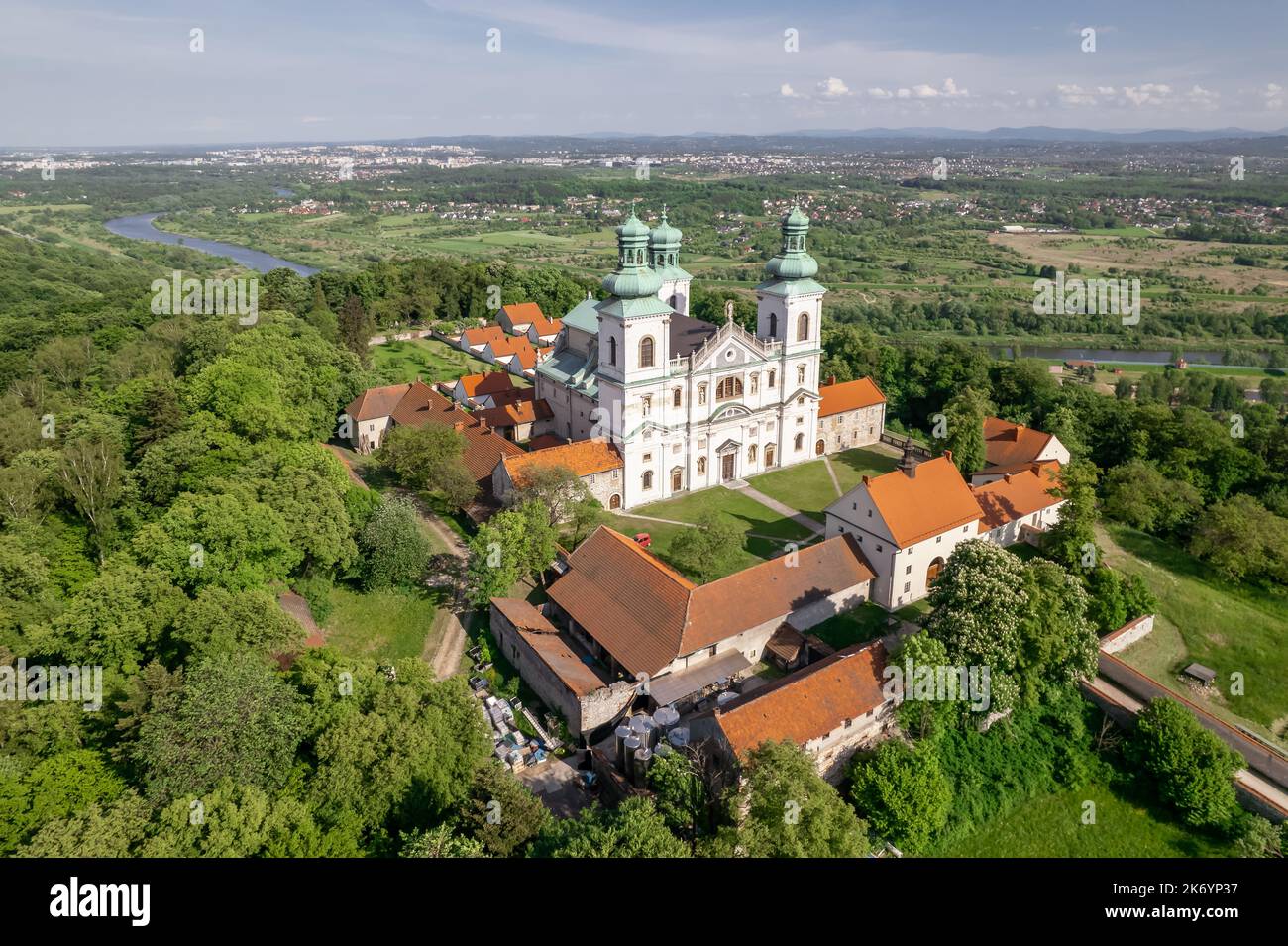 Kamaldulenser Kloster in Bielany, Krakau, Polen. Stockfoto