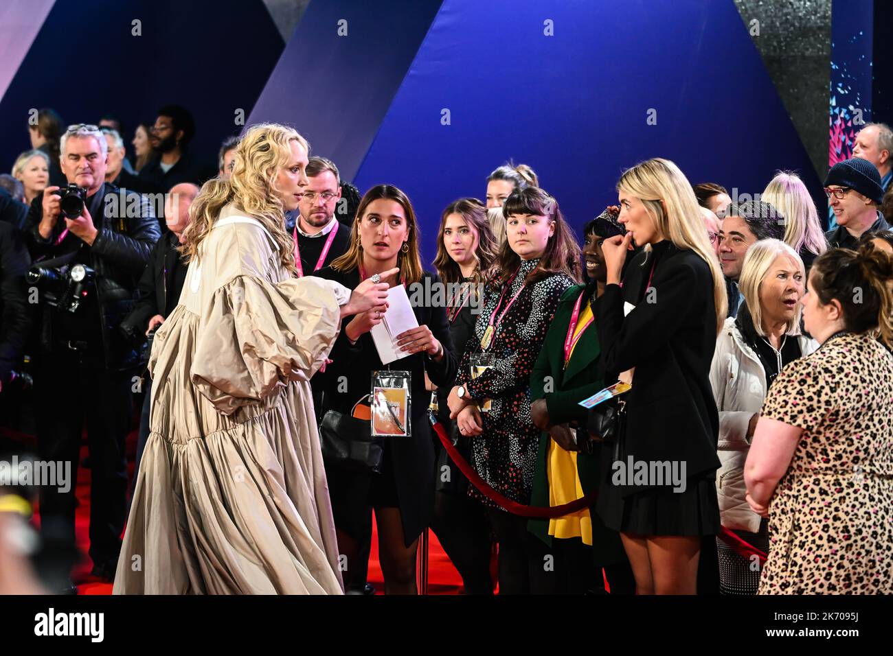 London, Großbritannien. 16. Oktober 2022. Glass Onion: A Knives Out Mystery - BFI London Film Festival, Abschlussgala am 16. Oktober 2022, London, Großbritannien. Kredit: Siehe Li/Picture Capital/Alamy Live News Kredit: Siehe Li/Picture Capital/Alamy Live News Kredit: Siehe Li/Picture Capital/Alamy Live News Stockfoto