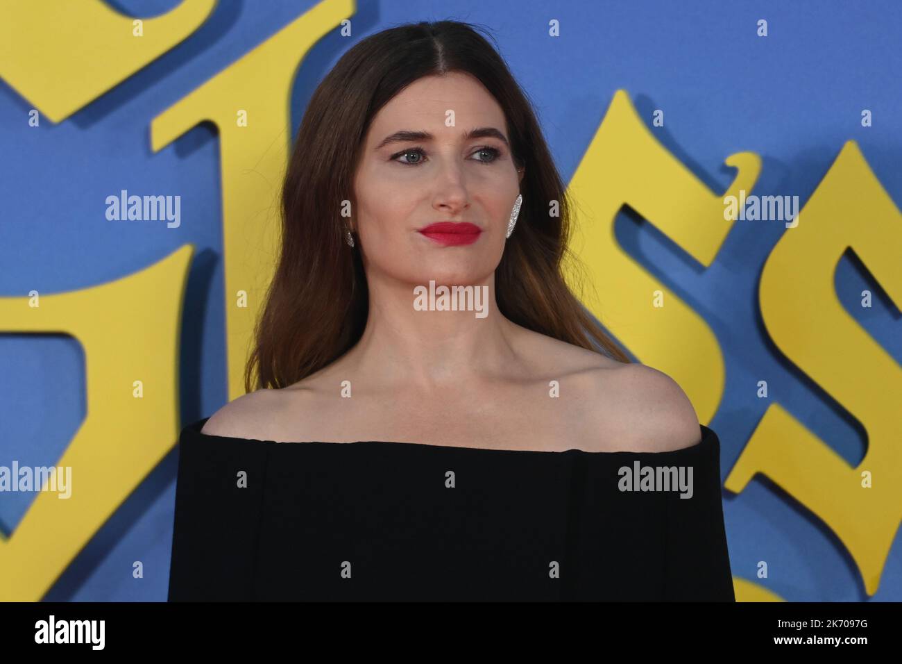 London, Großbritannien. 16. Oktober 2022. Kathryn Hahn kommt bei der Glass Onion: A Knives Out Mystery - BFI London Film Festival, Abschlussgala am 16. Oktober 2022, London, Großbritannien. Kredit: Siehe Li/Picture Capital/Alamy Live News Kredit: Siehe Li/Picture Capital/Alamy Live News Kredit: Siehe Li/Picture Capital/Alamy Live News Stockfoto
