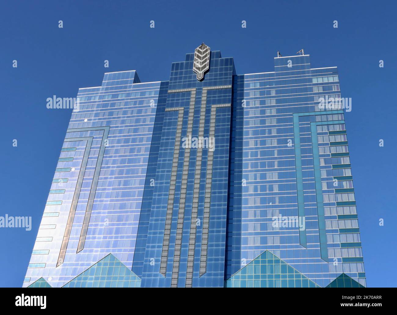 Seneca Niagara Resort und Casino in der Stadt Niagara Falls, NY Stockfoto