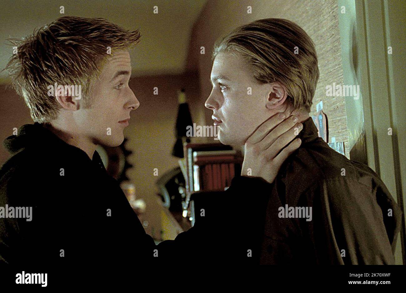 RYAN GOSLING, Michael Pitt, MORD DURCH ZAHLEN, 2002 Stockfoto