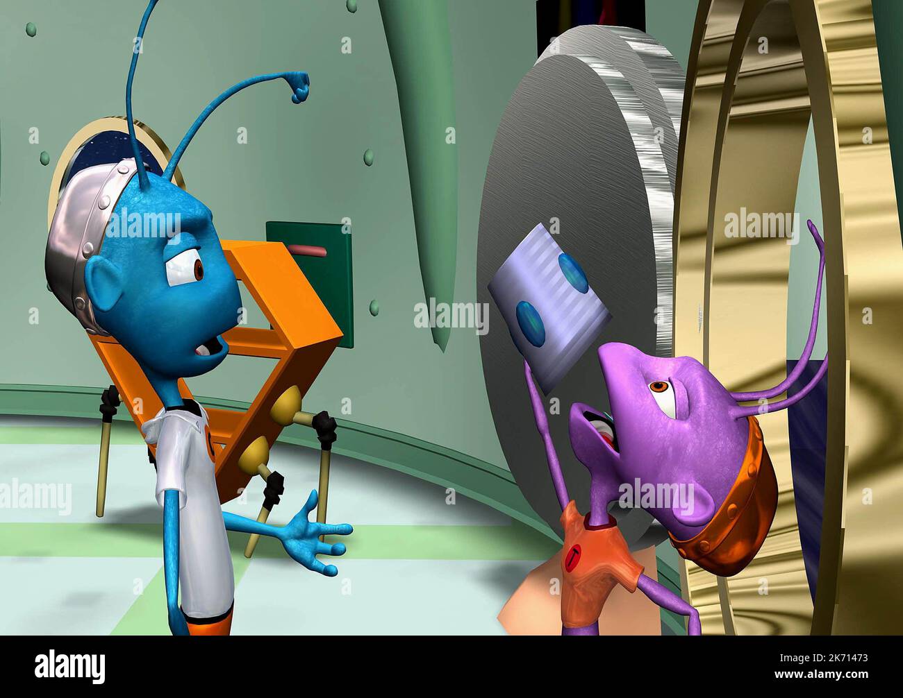 ALIEN-SZENE, ALIENS UNTER UNS, 2002 Stockfoto