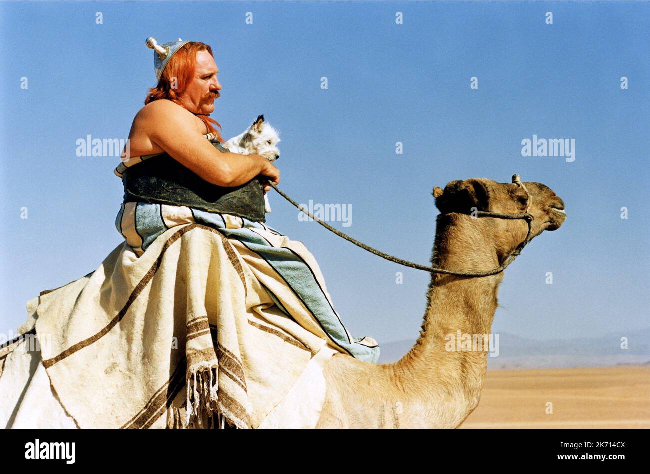 DEPARDIEU, CAMEL, ASTERIX UND OBELIX: MISSION CLEOPATRA, 2002 Stockfoto