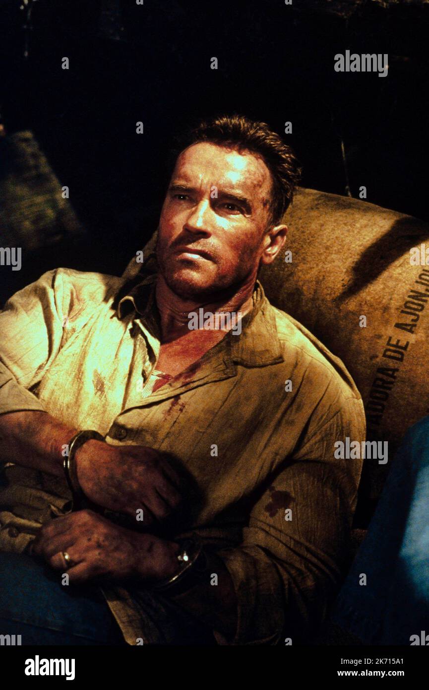 ARNOLD SCHWARZENEGGER, KOLLATERALSCHÄDEN, 2002 Stockfoto