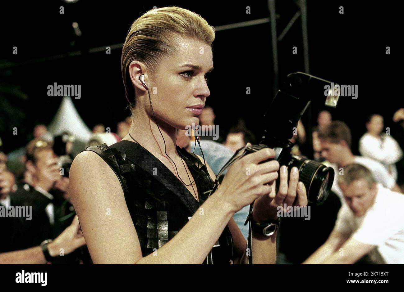 - REBECCA ROMIJN STAMOS, Femme fatale, 2002 Stockfoto