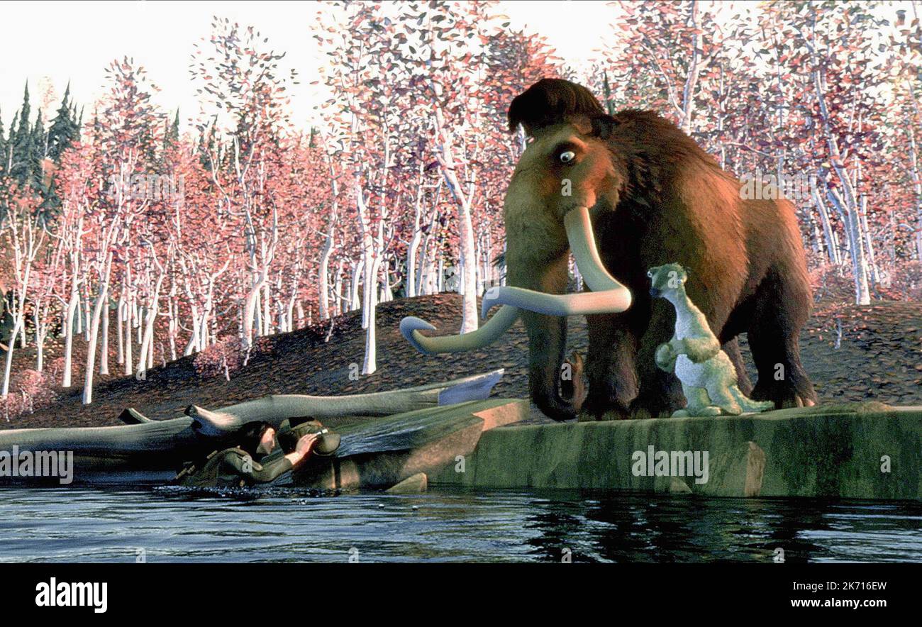 MANNY, SID, EISZEIT, 2002 Stockfoto