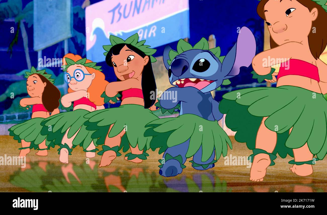 LILO, STITCH, Lilo und Stitch, 2002 Stockfoto