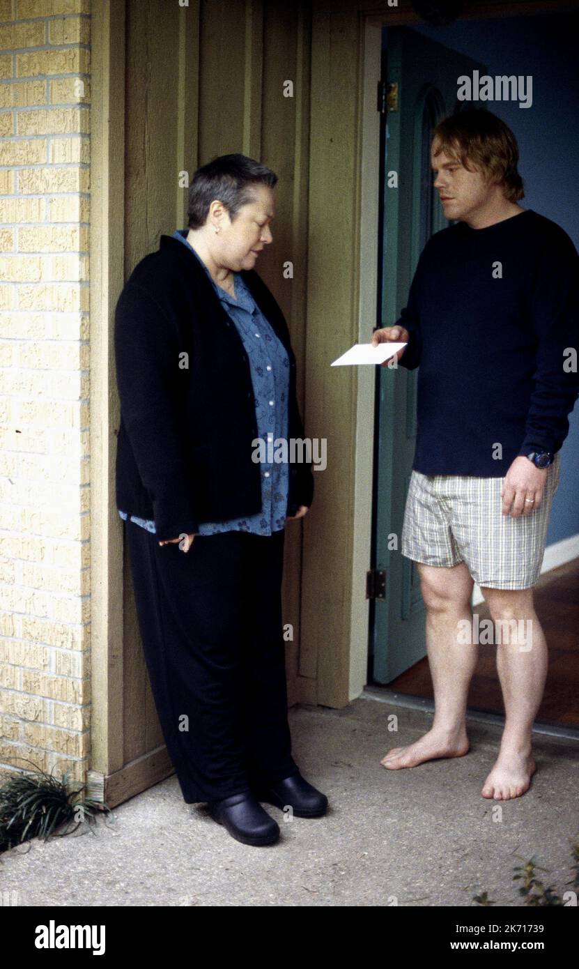 KATHY BATES, Philip Seymour Hoffman, Liebe Liza, 2002 Stockfoto