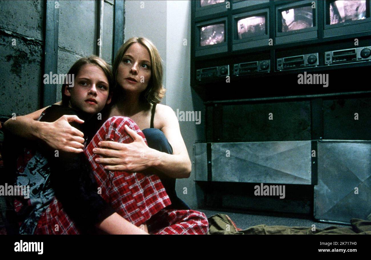 KRISTEN STEWART, JODIE FOSTER, Panic Room, 2002 Stockfoto