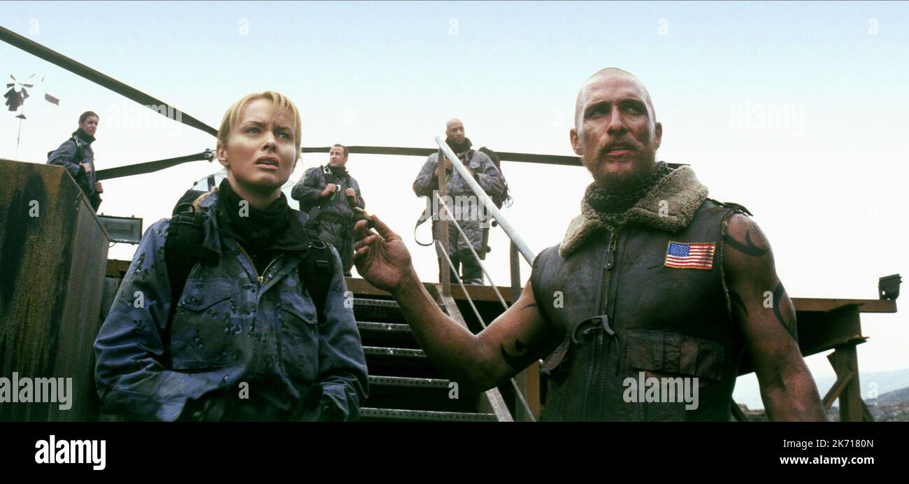 SCORUPCO, MCCONAUGHEY, FEUERREGIERUNG, 2002 Stockfoto