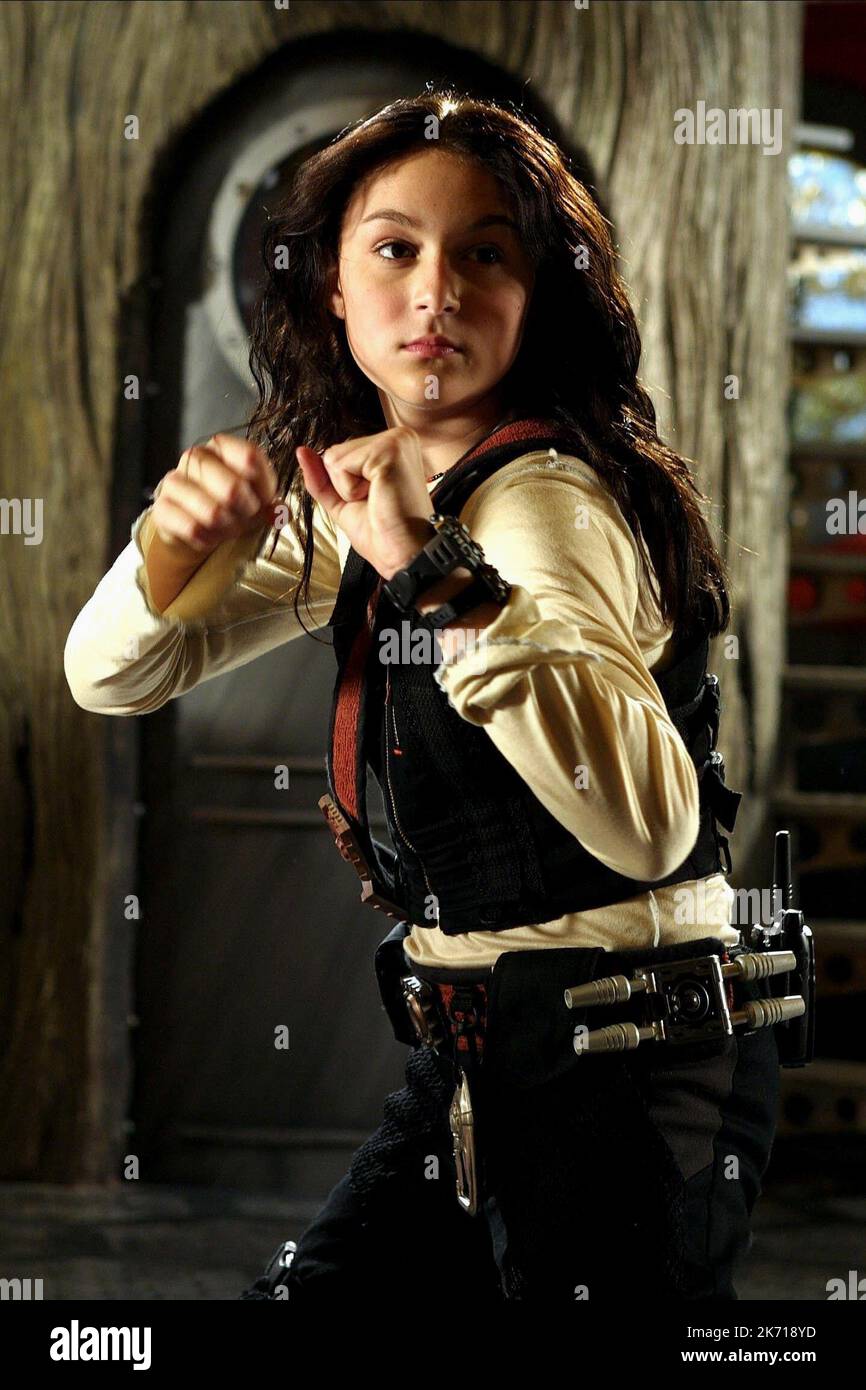 ALEXA VEGA, SPIONAGEKINDER 2: DIE INSEL DER VERLORENEN TRÄUME, 2002 Stockfoto