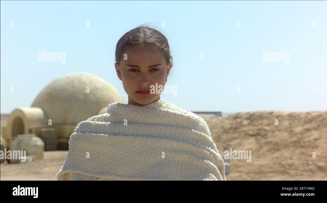NATALIE PORTMAN, Star Wars: Episode II - Angriff der Klonkrieger 2002 Stockfoto