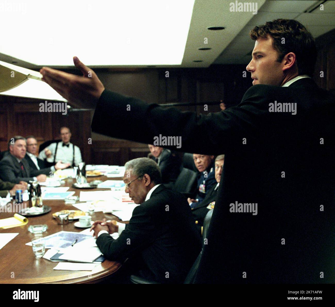 MORGAN FREEMAN, Ben Affleck, DIE SUMME ALLER Ängste, 2002 Stockfoto