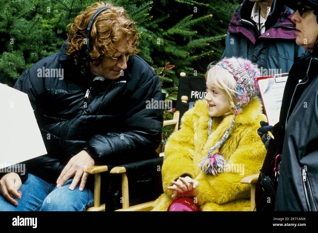 LUIS MANDOKI, DAKOTA FANNING, GEFANGEN, 2002 Stockfoto