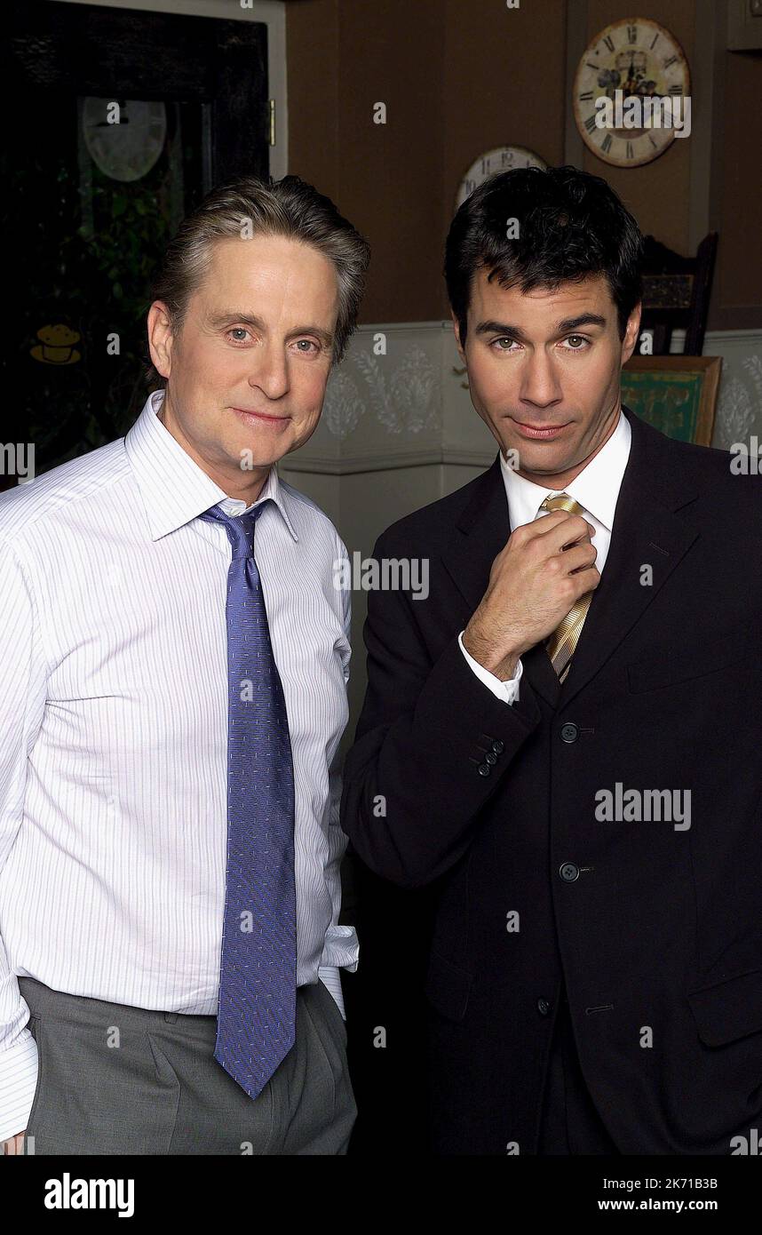 MICHAEL DOUGLAS, ERIC MCCORMACK, Wille und Gnade: Saison 5, 2002 Stockfoto