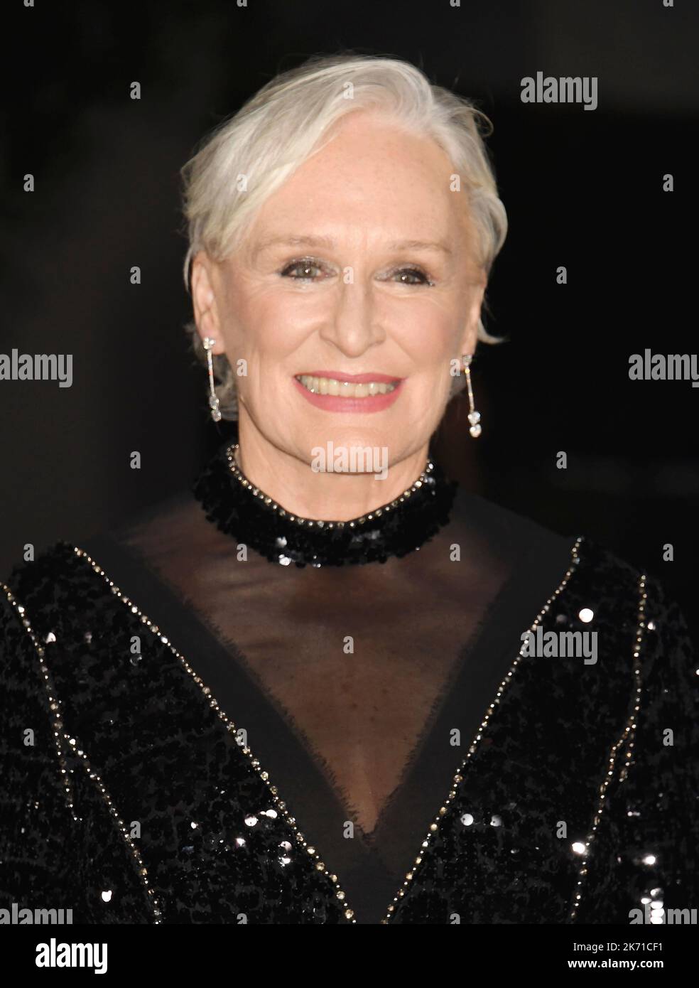 LOS ANGELES, CA - 15. OKTOBER: Glenn Close nimmt an der jährlichen Academy Museum Gala 2. im Academy Museum of Motion Pictures am 15. Oktober 2022 in Los A Teil Stockfoto