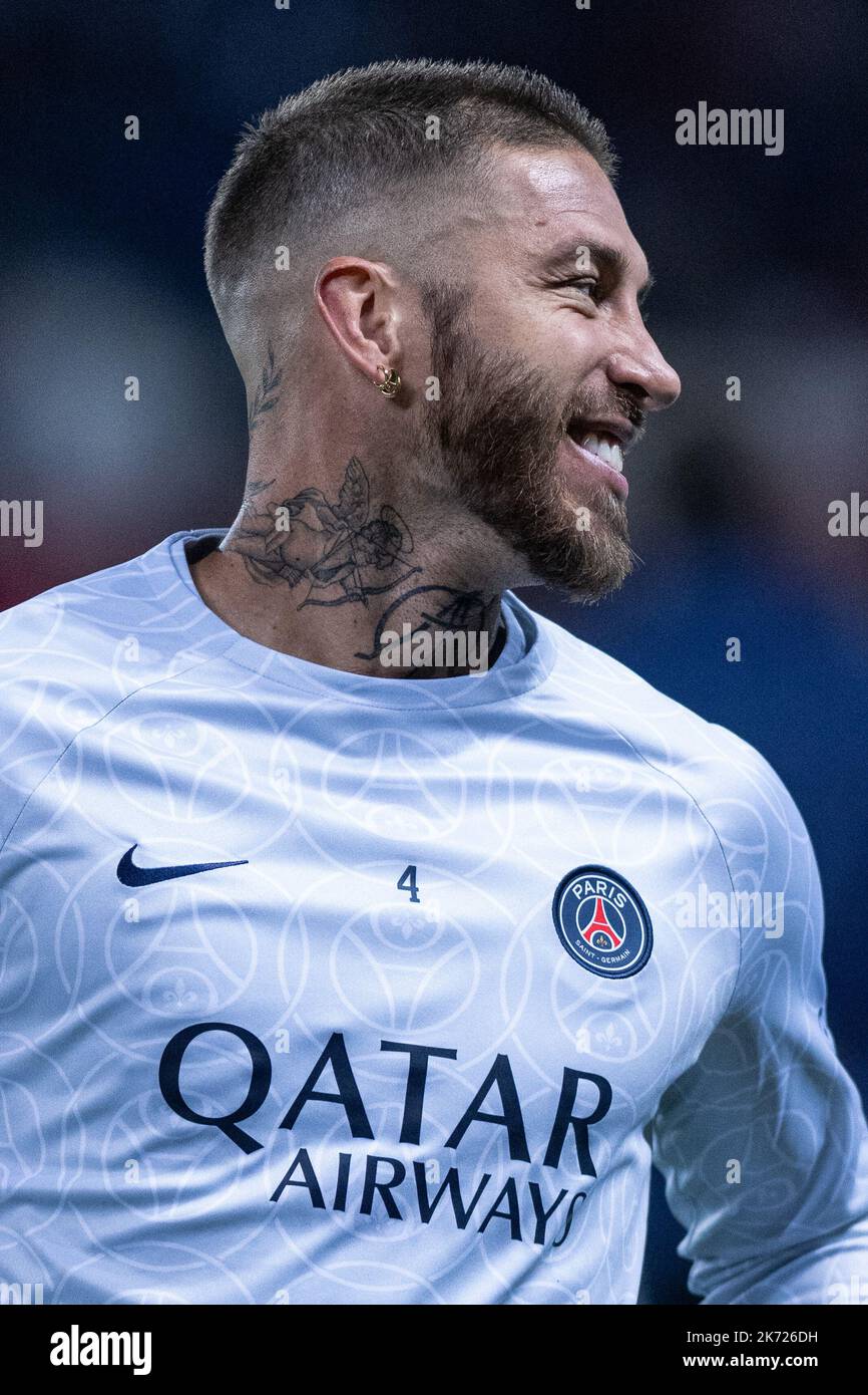 PARIS, FRANKREICH 11. OKTOBER Sergio Ramos beim UEFA Champions