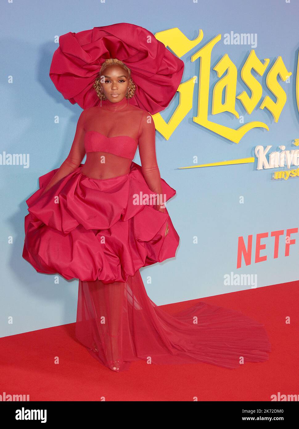 16. Okt 2022 - London, England, UK - Janelle Monae nimmt an der Abschlussgala des BFI London Film Festivals 66. Teil - Glass Onion: A Knives Out Mystery EU Stockfoto
