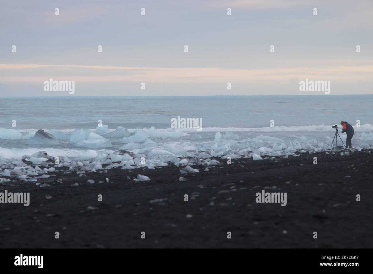 islandreise auf der Ringstraße Stockfoto
