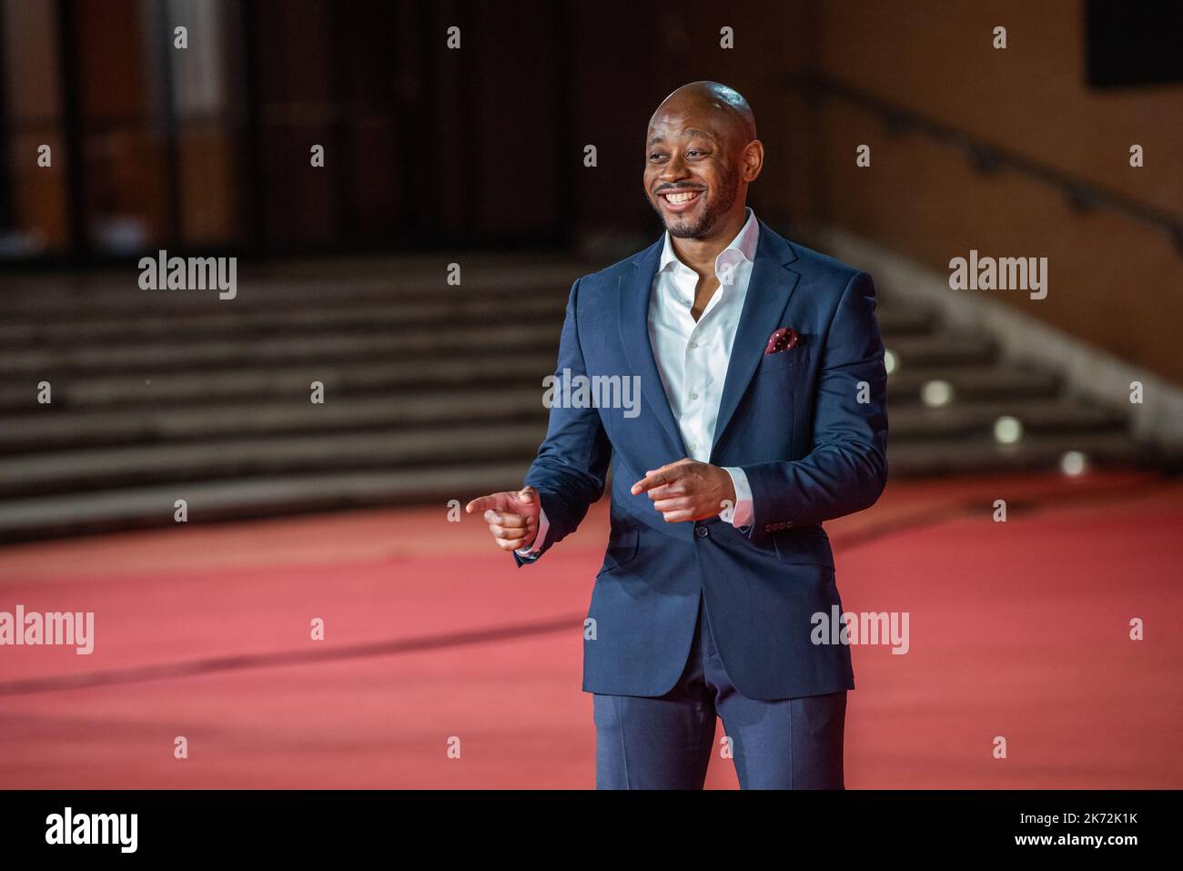 Roter Teppich von „Django - La Serie“ mit Noomi Rapace beim Rome Film Fest 17. Stockfoto