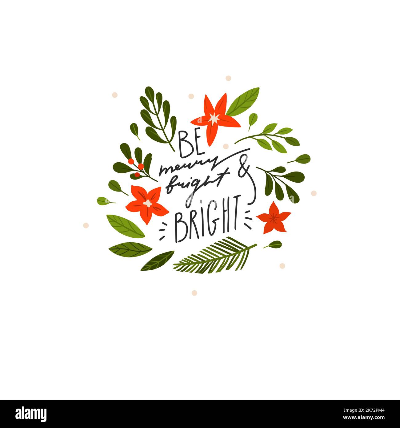 Vektor abstrakte Grafik Frohe Weihnachten und Happy New