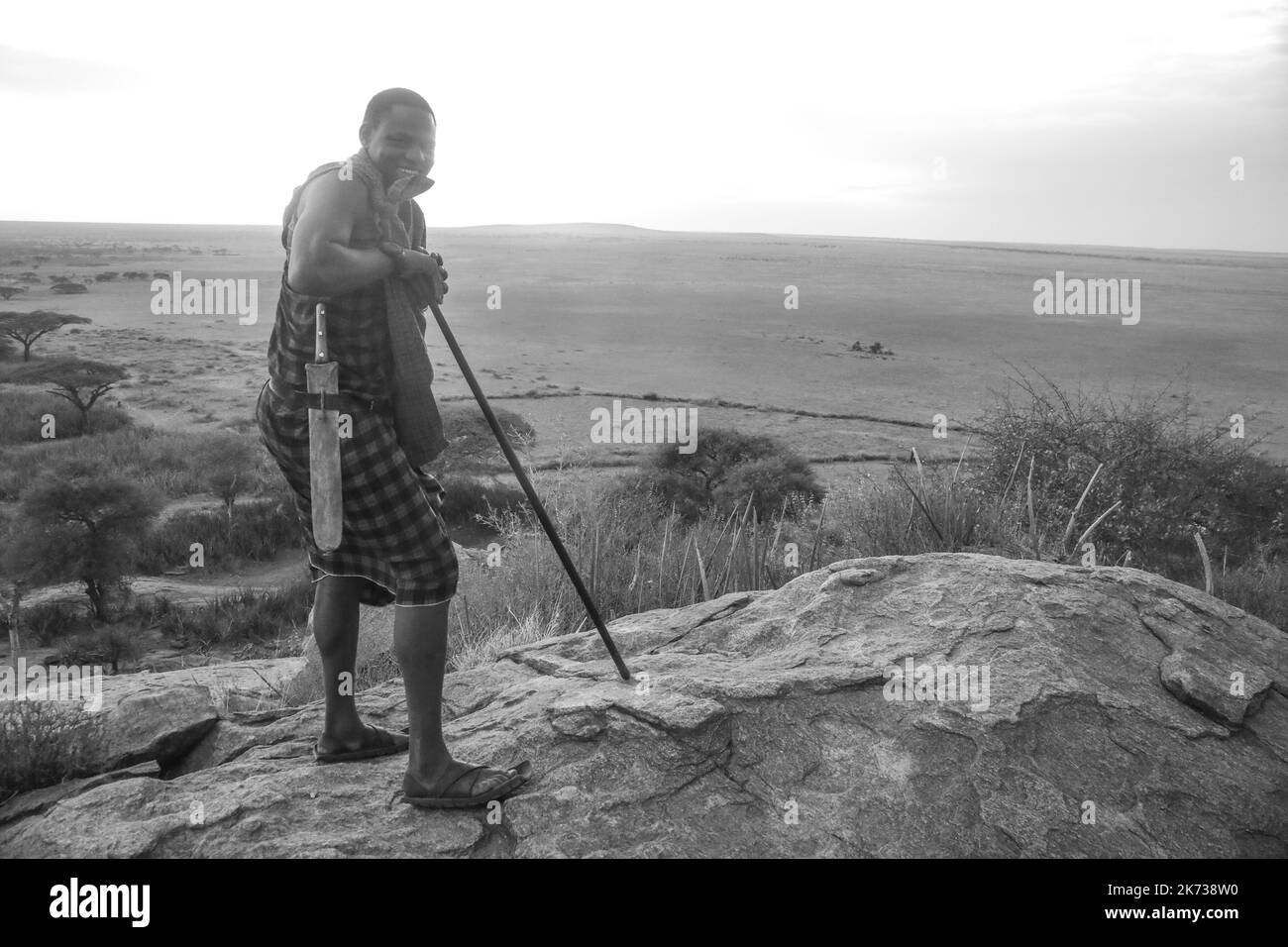 MAASAI TANSANIA Stockfoto