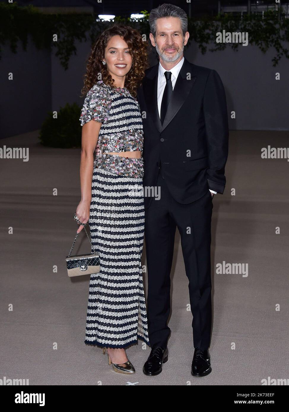 LOS ANGELES, KALIFORNIEN, USA - 15. OKTOBER: Cleo Wade und Simon Kinberg kommen zur jährlichen Academy Museum of Motion Picturs Gala 2., die von Rolex am 15. Oktober 2022 im Academy Museum of Motion Pictures in Los Angeles, Kalifornien, USA, veranstaltet wird. (Foto von Image Press Agency) Stockfoto