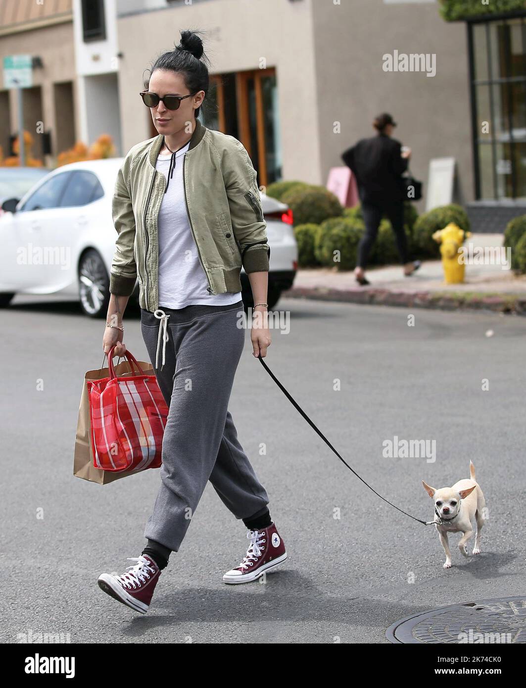 Rumer Willis wird in Los Angeles, USA, gesehen Stockfoto