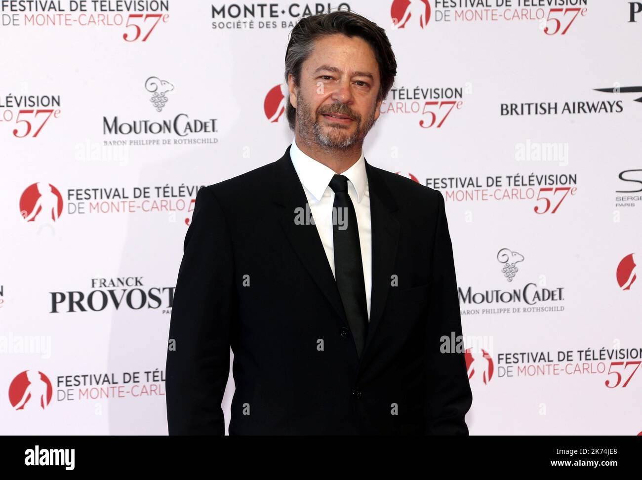 Thibaut De Montalembert - Dix pour Cent kommt zum Monte-Carlo Television Festival 2017, das am 16. 2017. Juni im Grimaldi Forum, Monte-Carlo, Monaco, stattfand Stockfoto