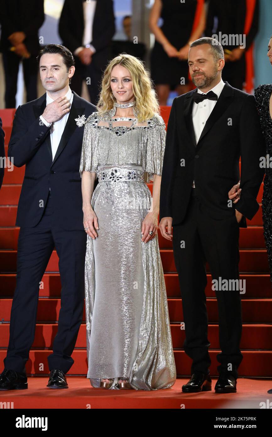 Yann GONZALEZ (Frankreich). Des actrices Vanessa PARADIS (Frankreich) und Kate MORAN (Frankreich). Des acteurs Nicolas MAURY (Frankreich) und Khaled ALOUACH (Frankreich). Stockfoto