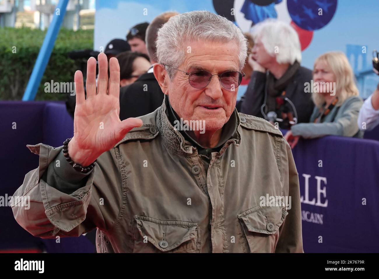 Claude Lelouch . Réalisateur während des Deauville American Film Festival 44. 2018 am 1. September 2018. Stockfoto