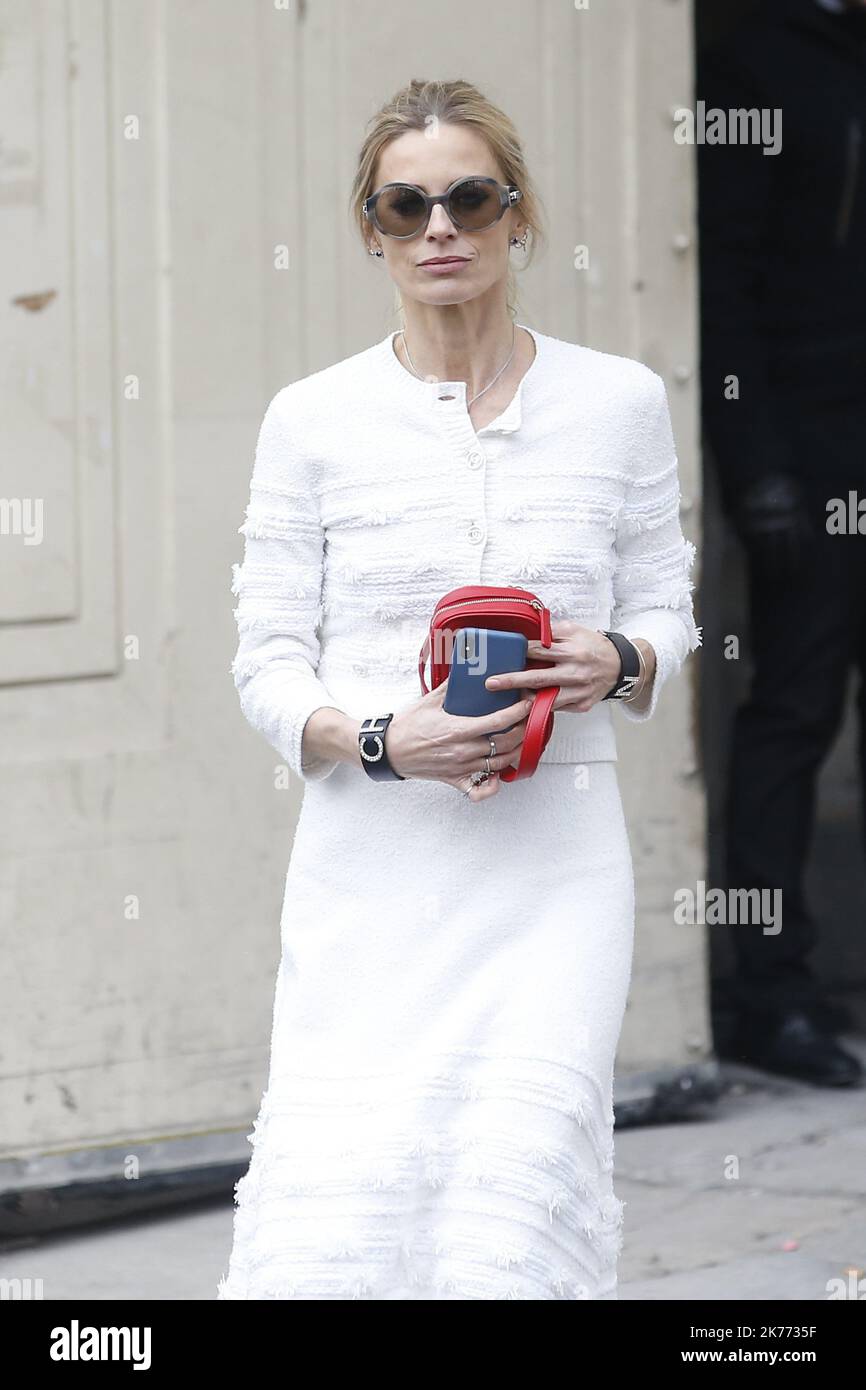 Laura Bailey nimmt an der Chanel-Show im Rahmen der Paris Fashion Week Womenswear Herbst/Winter 2019/2020 in Paris, Frankreich, Teil. 05/03/2019 Stockfoto