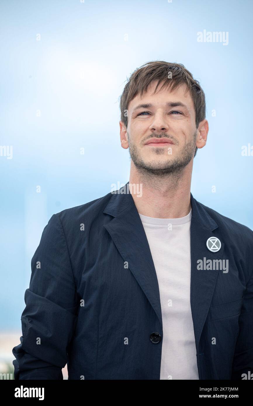 Gaspard Ulliel bei der Sibyl Photocall, Cannes Film Festival Stockfoto