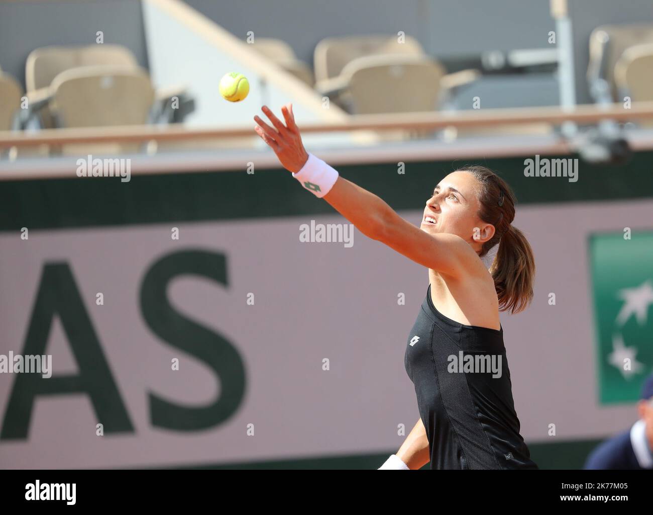 PETRA MARTIC (CRO) VS KAROLINA PLISKOVA (CZE) - ROLAND-GARROS PARIS 20. MAI - 9. JUNI 2019 Stockfoto