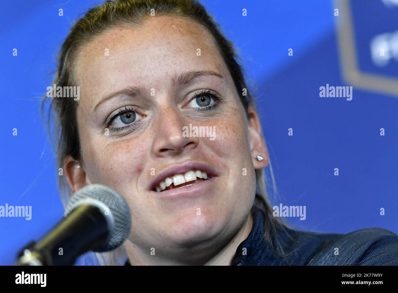 Coupe du Monde Féminine de Football 2019 de la FIFA. FIFA Frauen-Weltmeisterschaft Frankreich 2019. Entraînement de l'équipe de France féminine de Football. Solene DURAND Stockfoto