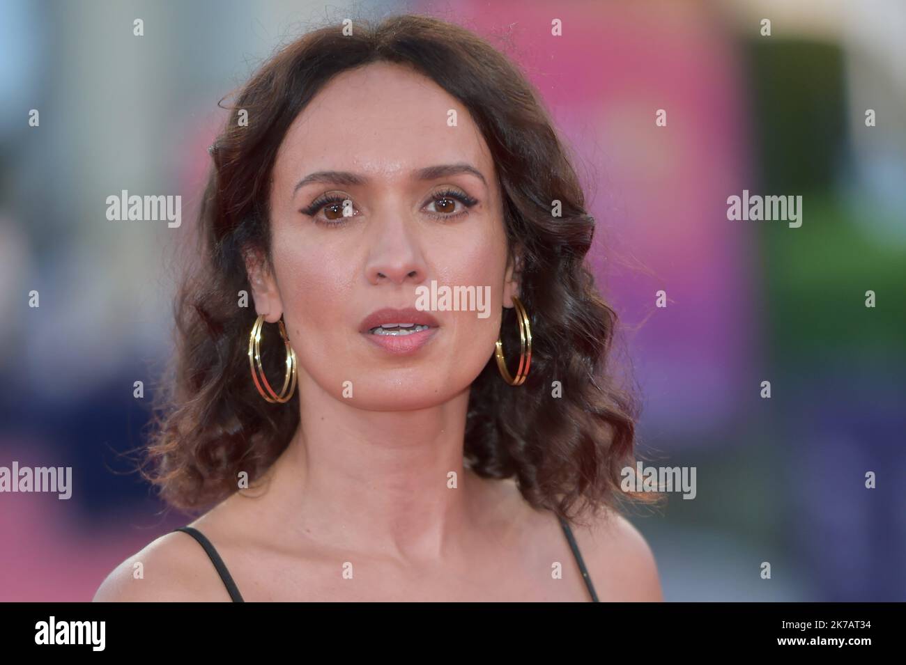 ©FRANCK CASTEL/MAXPPP - 46. Deauville American Film Festival. Amelle Chahbi Stockfoto