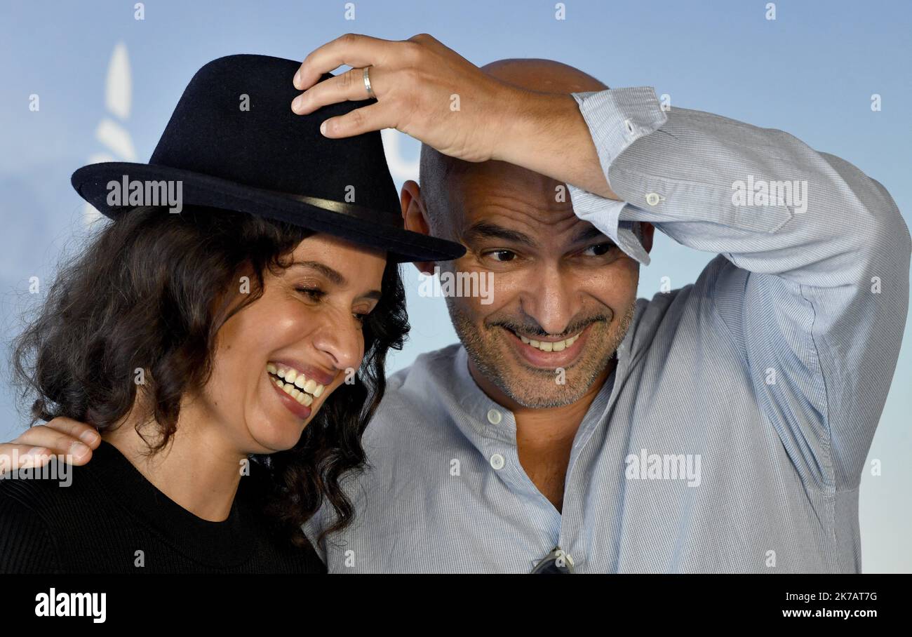 ©PHOTOPQR/OUEST FRANCE/Stéphane Geufroi ; Deauville ; 11/09/2020 ; 46 ème édition du Festival du cinéma américain de Deauville. Amelle CHAHBI et Fardi LARBI - Amerikanisches Filmfestival in Deauville, Frankreich, am 10. 2020. September Stockfoto