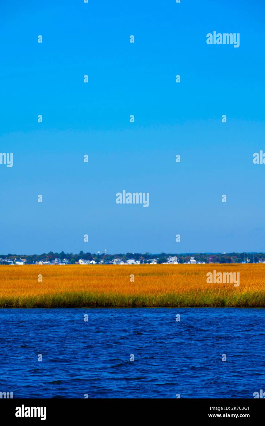 Jones Beach, Long Island, NY im Herbst Stockfoto