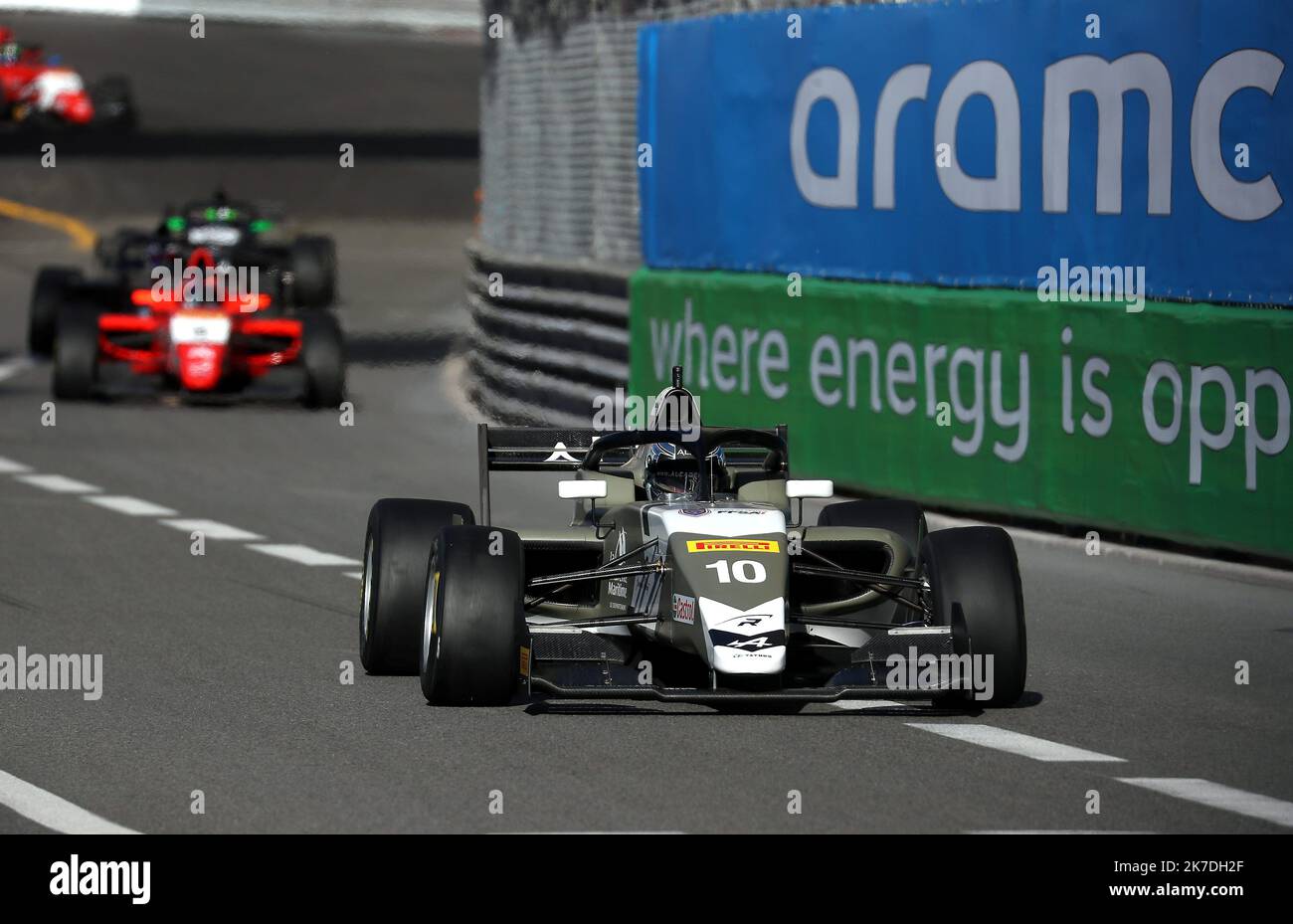 ©PHOTOPQR/NICE MATIN/Jean François Ottonello ; Monaco ; 20/05/2021 ; OTTONELLO JEAN-FRANCOIS - jeudi 20 Mai 2021 à Monaco - 78ème Grand Prix de Monaco 2021 - Formule Regional by Alpine - 10 Hadrien David / R-Ace GP - Mai 20. 2021 Tests nach dem Monaco F1 GP Stockfoto