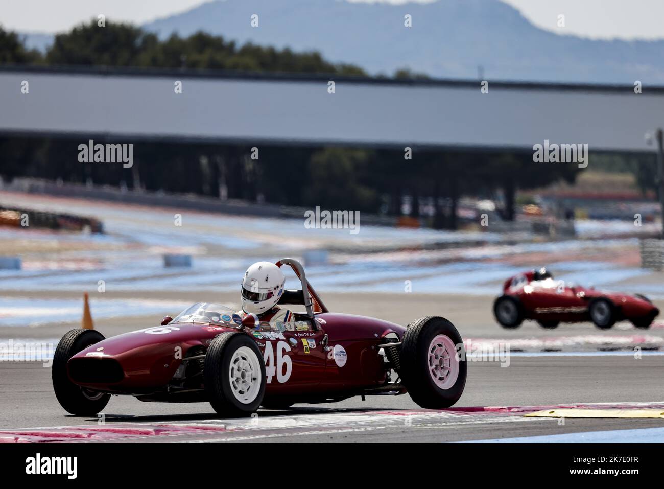 â©PHOTOPQR/LA PROVENCE/TOMASELLI Antoine ; Le Castellet ; 11/06/2021 ; Grand Prix de france Historique 2021. Lieu: Circuit Paul Ricard. - 2021/06/11. Historischer GP Stockfoto