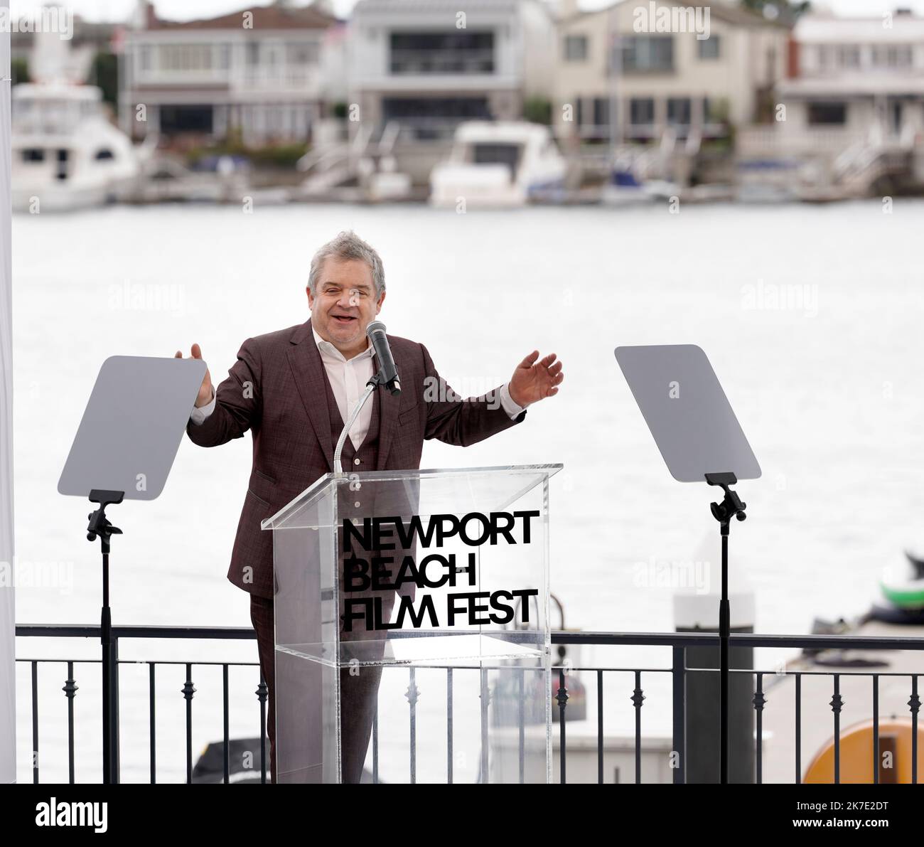 Backstage beim Newport Beach Film Festival Honors Event 2022 Stockfoto